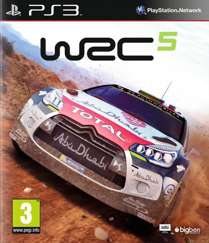 Playstation 3 WRC 5, Spelcomputers en Games, Games | Sony PlayStation 3, Zo goed als nieuw, Verzenden