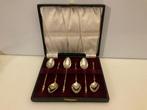 Lepel (6) - Sterling Zilveren Set Van Zes Duitse Theelepels, Antiek en Kunst, Antiek | Goud en Zilver