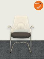 Herman Miller - Sayl - vergaderstoel - witte rug met zwarte, Vergader- of Presentatieruimte, Ophalen of Verzenden, Gebruikt, Stoel