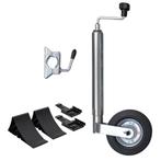 vidaXL Neuswiel met splitklem en wielblokken 48 mm, Verzenden, Nieuw