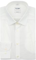 OLYMP Level Five Overhemd Body-Fit Off White maat 44 Heren, Verzenden, Nieuw, Wit, OLYMP