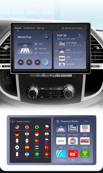 Mercedes Vito W447 Multimedia Autoradio Navigatie Carplay 4K beschikbaar voor biedingen