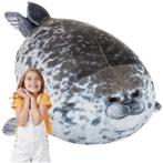 Kruzzel Pluche Zeehond – 60 cm Grote Knuffel met Hoogwaar., Ophalen of Verzenden, Nieuw