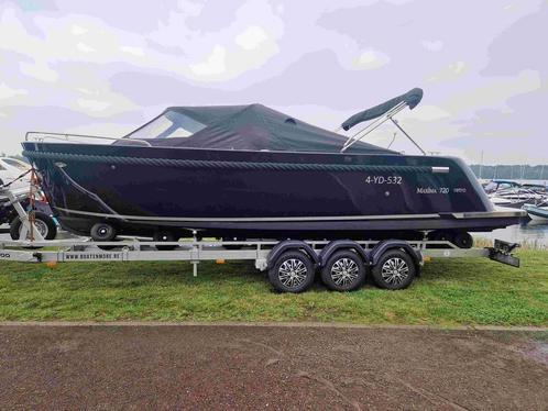 MAXIMA 720 RETRO, Watersport en Boten, Sloepen, Buitenboordmotor, 70 pk of meer, 6 meter of meer, Benzine, Zo goed als nieuw, Polyester