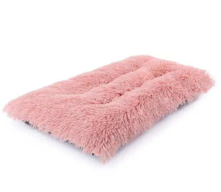 Fluffy Hondenkussen  Maat M 94x63cm Poederroze (hondenmand), Dieren en Toebehoren, Hondenmanden, Nieuw, Overige, Ophalen of Verzenden