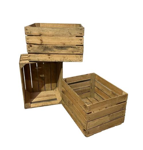 Stevige kwaliteit Fruitkisten , gebruikt   € 7.50, Huis en Inrichting, Woonaccessoires | Kisten, 50 tot 100 cm, Gebruikt, Minder dan 50 cm