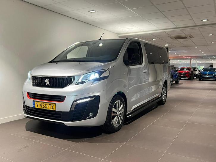 Peugeot Expert 231L 2.0 BlueHDI 180 Premium, Auto's, Bestelauto's, Onderhoudsboekje, Lease, Zwart, Automaat, Overige kleuren, Peugeot