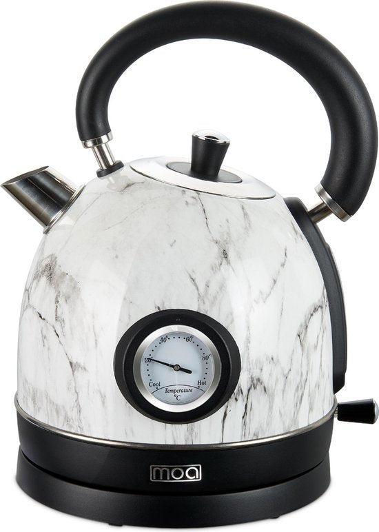 2dekans | MOA Waterkoker Retro - 1,8 Liter - Elektrische, Witgoed en Apparatuur, Waterkokers, Zo goed als nieuw, Ophalen of Verzenden