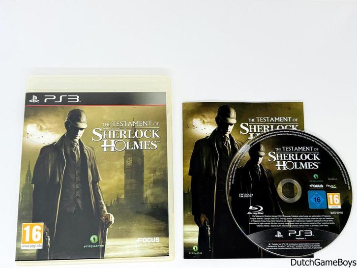 Playstation 3/ PS3 - The Testament Of Sherlock Holmes, Spelcomputers en Games, Games | Sony PlayStation 3, Gebruikt, Verzenden