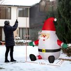 TRUUSK Opblaasbare Kerstdecoratie, 1,83 M Kerstman Met Roter, Diversen, Kerst, Verzenden, Nieuw