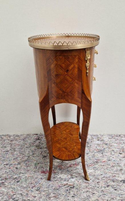 Parquet de Versailles - Chiffonnière tafel - Bijzettafel -, Antiek en Kunst, Curiosa en Brocante