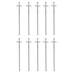 ProPlus Rotspen met dwarspen - Metaal - 23 cm - Set van 1..., Caravans en Kamperen, Kampeeraccessoires, Ophalen of Verzenden, Nieuw