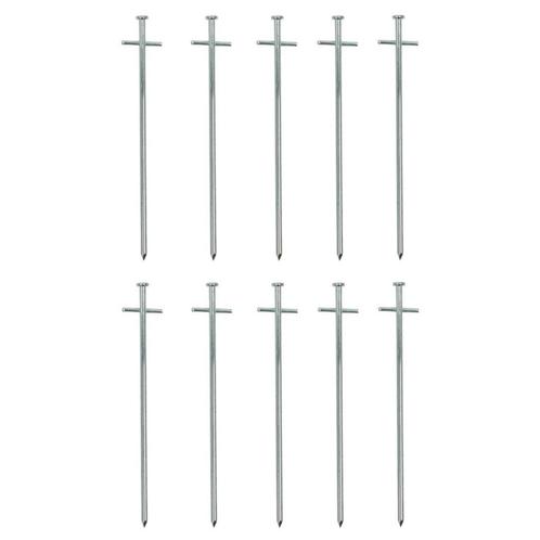 ProPlus Rotspen met dwarspen - Metaal - 23 cm - Set van 1..., Caravans en Kamperen, Kampeeraccessoires, Nieuw, Ophalen of Verzenden