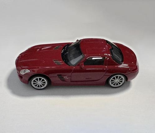 Schaalmodel Mercedes Benz SLS AMG (schaal 1:43, ca. 10x4x3, Hobby en Vrije tijd, Modelauto's | 1:43, Nieuw, Ophalen of Verzenden
