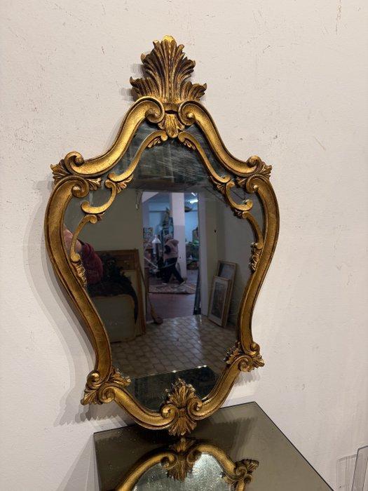 Wandspiegel - Hout, Antiek en Kunst, Antiek | Overige Antiek