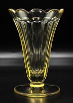 Moser Art Deco Faceted Crystal Glass Vase 1920 - Vaas -