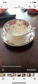 Rosenthal - Kop en schotel (4) - Porselein - Selb Bavaria +1