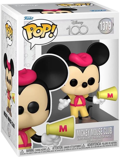 Funko Pop! - Disney 100 Mickey Mouse Club #1379 | Funko -, Verzamelen, Poppetjes en Figuurtjes, Nieuw, Verzenden