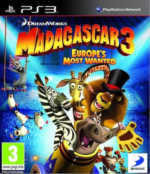 Madagascar 3 (PlayStation 3), Spelcomputers en Games, Games | Sony PlayStation 3, Gebruikt, Verzenden