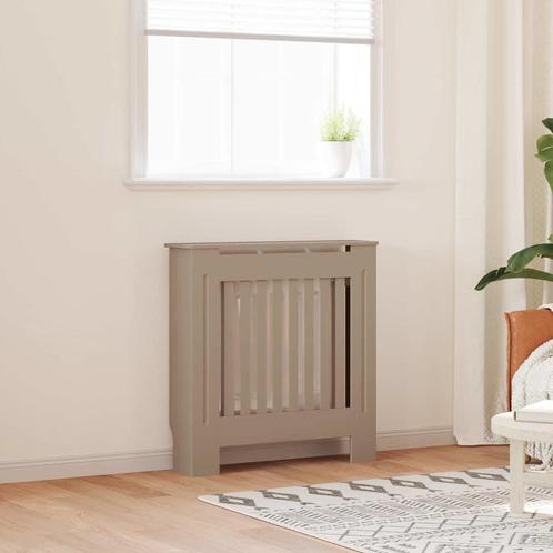 vidaXL Radiatorafdekking 2 pcs Bruin 78 x 19 x 81.5 cm, Doe-het-zelf en Verbouw, Verwarming en Radiatoren, Nieuw, Verzenden