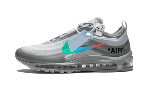 Nike Air Max 97 Off-White Menta - maat 36.5 (Sneakers), Kleding | Dames, Schoenen, Sneakers of Gympen, Wit, Nieuw, Verzenden