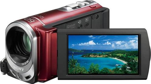 Sony Handycam DCR-SX33 Digitale Videocamera - Rood, Audio, Tv en Foto, Videocamera's Digitaal, Zo goed als nieuw, Verzenden