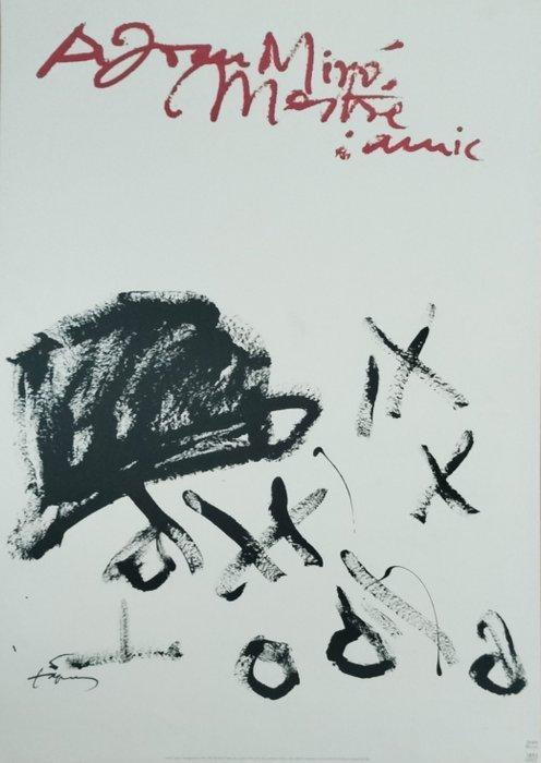 Antoni Tapies - A Joan Miró, Mestre i Amic. - Jaren 1990, Antiek en Kunst, Kunst | Tekeningen en Foto's