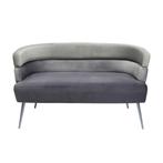 *WOONWINKEL* Kare Design Sandwich Velvet Design Bankje Grijs, Verzenden, Nieuw