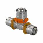 Uponor MLC perskoppeling T stuk 20 x 25 x 20, Ophalen of Verzenden, Nieuw