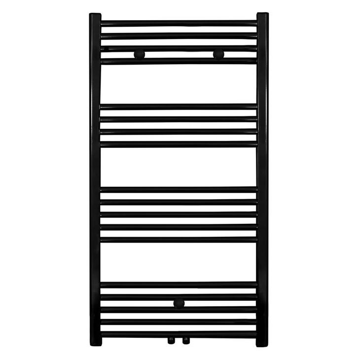 Handdoekradiator Max Eco 140x60 cm - 971 Watt Zwart, Doe-het-zelf en Verbouw, Verwarming en Radiatoren, Verzenden