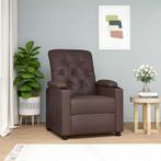 vidaXL Sta-op-stoel kunstleer bruin, Huis en Inrichting, Fauteuils, Verzenden, Nieuw