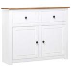 vidaXL Dressoir Panama Range 93x40x80 cm massief grenenhout, Verzenden, Nieuw, 50 tot 100 cm, Grenenhout