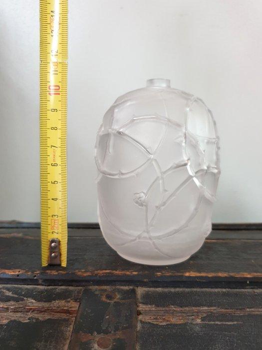 René Lalique - Vaas - model Eglantines ondertekend, Antiek en Kunst, Antiek | Glas en Kristal