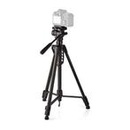 Tripod foto videocamera statief driepoot Pan/Tilt max 147 cm, Ophalen of Verzenden, Nieuw, Driepoot