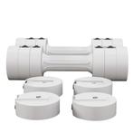 TRUUSK SPORTNOW 2 X 2,5 Kg Dumbbells, Verstelbare Gewicht Du, Verzenden, Nieuw
