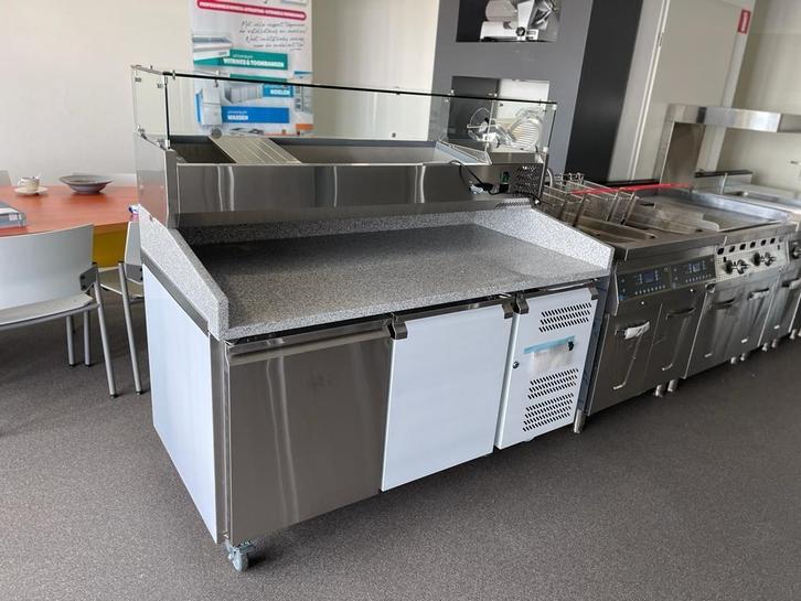 pizzawerkbank - opzetkoeling GRATIS LEVERING, Zakelijke goederen, Horeca | Keukenapparatuur, Nieuw in verpakking, Koelen en Vriezen