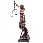 Mayr - Figuur - Justitia - 75cm 18 kg - Brons, Marmer