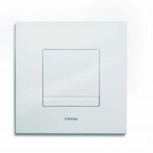 WISA - Wisa Delos bedieningsplaat metaal, Doe-het-zelf en Verbouw, Sanitair, Nieuw, Ophalen of Verzenden