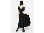 Disturbia Lilias Devoré Tiered Maxi Dress UK10, Verzenden, Nieuw
