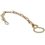 Raampenketting 120 mm messing ongelakt, Nieuw