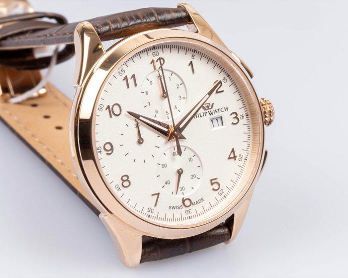 Philip Watch - Roma - Classic - Chronograph - Swiss Made -, Sieraden, Tassen en Uiterlijk, Horloges | Heren
