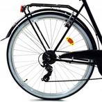 Damesfiets - 28 inch - met 7 versnellingen - zwart, Fietsen en Brommers, Fietsen | Dames | Damesfietsen, Ophalen of Verzenden