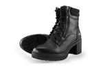 Mustang Veterboots in maat 39 Zwart | 10% extra korting, Kleding | Dames, Schoenen, Verzenden, Zwart, Overige typen, Zo goed als nieuw