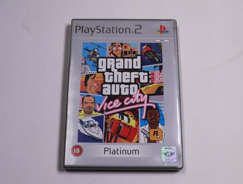 Playstation 2 - Grand Theft Auto: Vice City [Platinum], Spelcomputers en Games, Games | Sony PlayStation 2, Ophalen of Verzenden