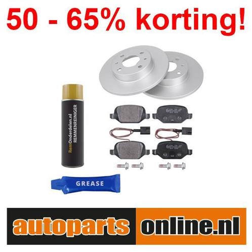 Remschijven + Remblokken Fiat 500 achterzijde, Auto-onderdelen, Besturing, Nieuw, Fiat, Verzenden