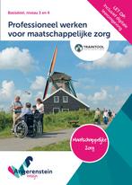 Professioneel werken voor maatschappelijke zorg nieuw |, Boeken, Studieboeken en Cursussen, Verzenden, Zo goed als nieuw