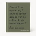 Omtrent de opvoering / Studies op het gebied van de cultuur, Verzenden, Zo goed als nieuw, L. van den Dries