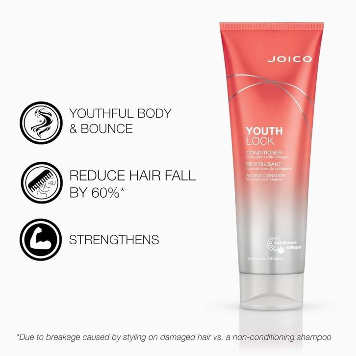 Joico YouthLock Collagen Duo - 250+300ml, Sieraden, Tassen en Uiterlijk, Uiterlijk | Haarverzorging, Overige typen, Nieuw, Ophalen of Verzenden