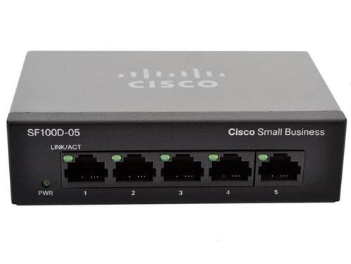 Bieden: Cisco SF 100D-05 5-port ethernet switch, Watersport en Boten, Navigatiemiddelen en Scheepselektronica, Kabel of Apparatuur