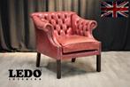 Verkoop van alle sorten Chesterfields, bank, fauteuil, ZGAN, Ophalen of Verzenden, Zo goed als nieuw, Leer, Chesterfield